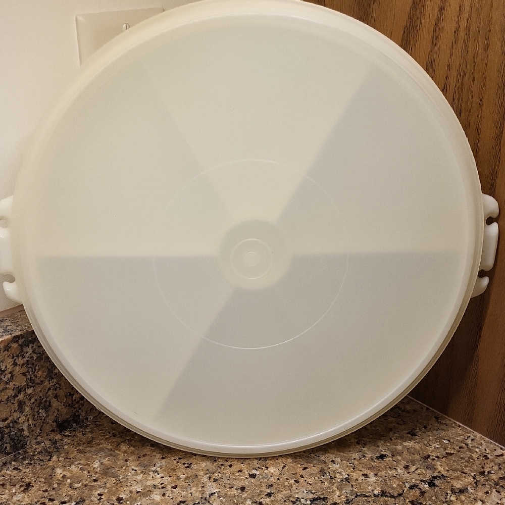 Vintage Tupperware 6 Section tray with Lid